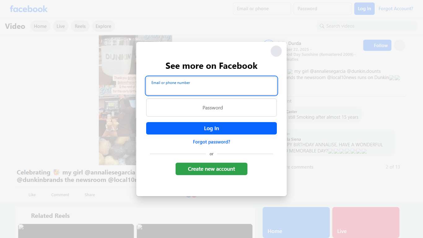 Celebrating 🥳 my girl @annaliesegarcia @dunkin.dounts @dunkinbrands the newsroom @local10news runs on Dunkin☕️☕️☕️ Julie Durda Facebook